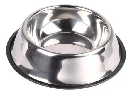 Plato De Metal Chico Para Mascota ( 90218)