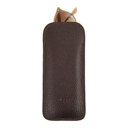 FUNDA LENTES MARRON