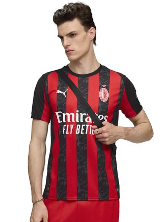 Camiseta Puma AC Milán Home 2025 Hombre Fútbol Rojo