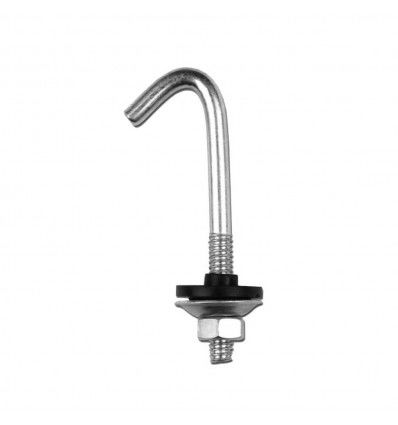 Ganchos J 70 mm para techo completo bolsa x100 PY