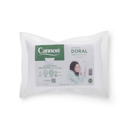 Almohada Cannon Doral Siliconada 80x50x16