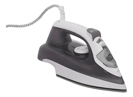 Plancha Vapor Kanji Kjh-pl1603 1600w Ceramica Vapor Vertical Gris