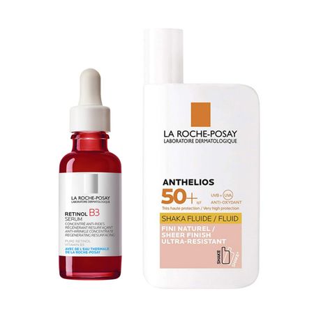 Set Retinol B3 30ml + Shaka Fluid Color 50ml La Roche Posay