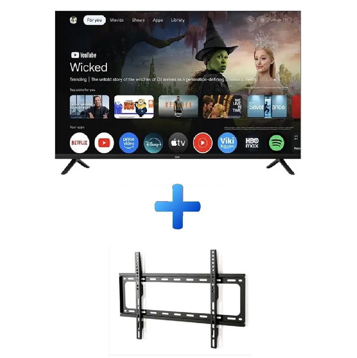 Combo Smart Tv Led 43 Full HD B4326FG5G - BGH + Soporte LCD Wall Mount 26" a 63" De Regalo - Vista 1
