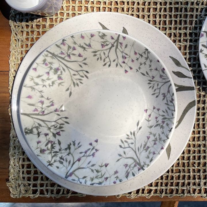 Set X6 Platos Playos 26 Cm Lilac - Vista 7