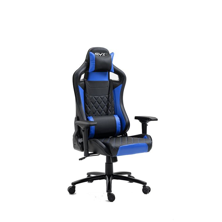 Silla Gamer SYX CH-451 Azul - Vista 3