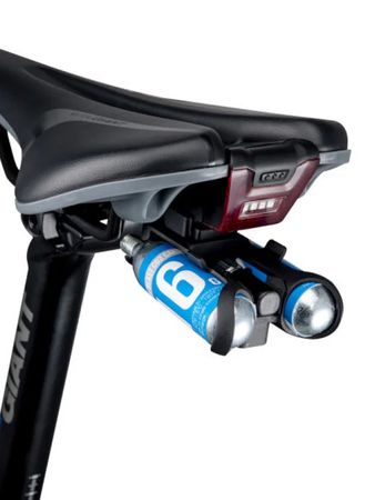 Kit Giant Garrafa Uniclip Porta CO2 Bajo Asiento Unisex Ciclismo Negro