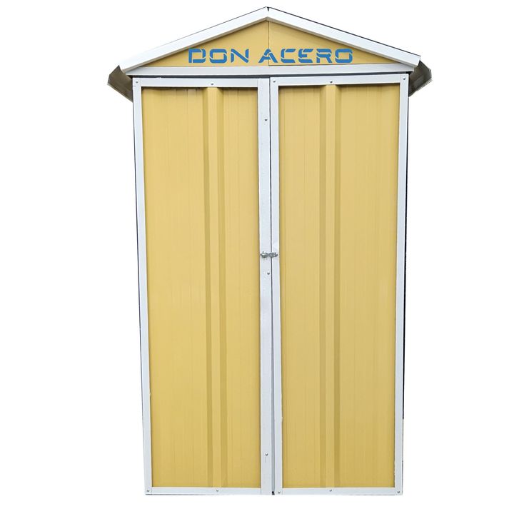 Armario Deposito Galpon de jardin 1x.58x2 Arena Piso + Estante Calibre 28 DON ACERO - Vista 1