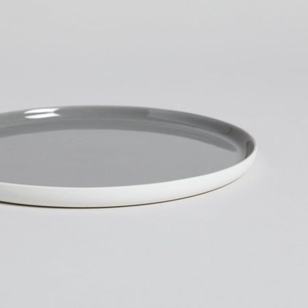 Plato de postre Capri Grey X6