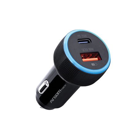 Cargador Rapido  Argomtech Type C Usb Para Auto 36w A00576
