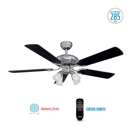 VENTILADORES DE TECHO LILIANA VTHM415R REMOTO