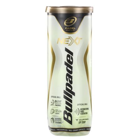 Tubo De Pelotas Bullpadel Bp Fip Next X3