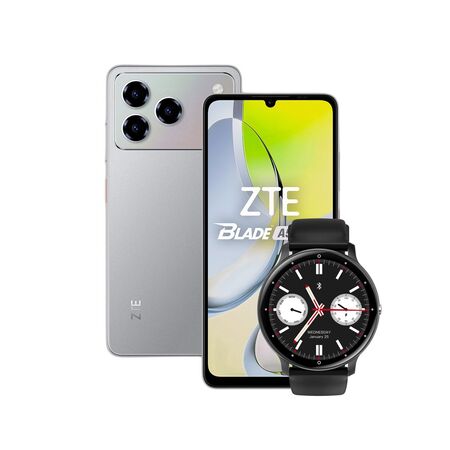 Combo ZTE A56 Pro 4+128GB Grey + Smartwatch Dekkin SW-003 Bluetooth