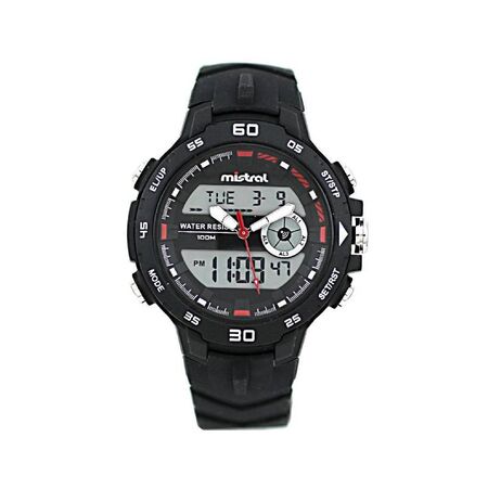 RELOJ MISTRAL GADX-VN-01 - NEGRO, PULSERA, ANALOGICO/DIGITAL