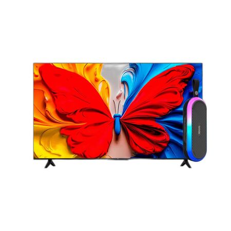 Combo Smart TV TCL 50" QLED FHD + Parlante Bluetooth Dekkin Magnético