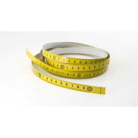 Cinta metrica plana autoadhesiva de 13mm x 1m Evel 001