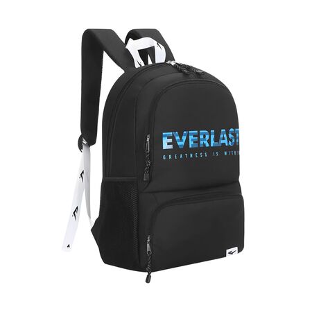 Mochila Escolar Deportiva Urbana Original Everlast Hombre Mujer Reforzada Negro 16271