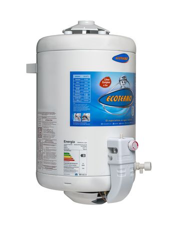 TERMOTANQUE ECOTERMO 51L.C/SUPERIOR GAS NATURAL C/PILOTO ANALIZADOR  - 90150