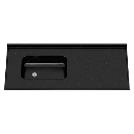 TAPA MESADA MM623 1.40X0.60m NG MS MARMOL SINTETICO
