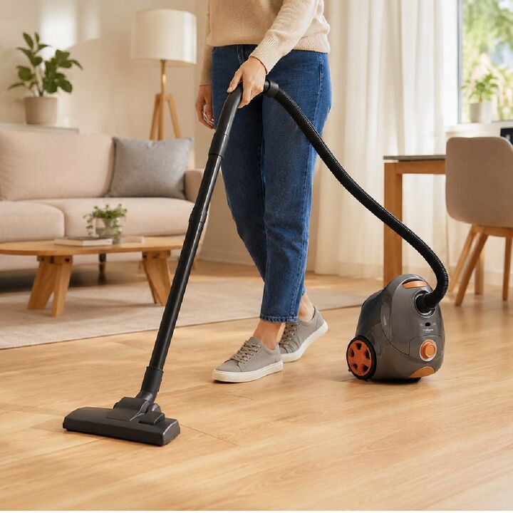 Aspiradora Liliana Con Bolsa Climpy LA930 1600W - Vista 3