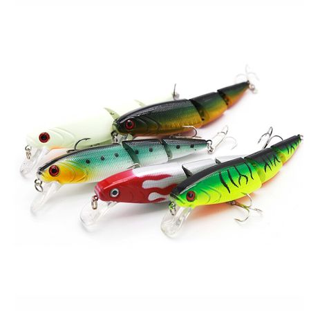 Señuelo de Pez Articulado Linnhue Para Pesca