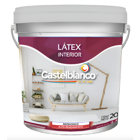 Látex Interior Intercas Blanco 20 L