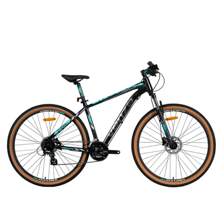 Bicicleta MTB Venzo Thorn Shadow R29 24V Negra Disco Hidr. Talle S