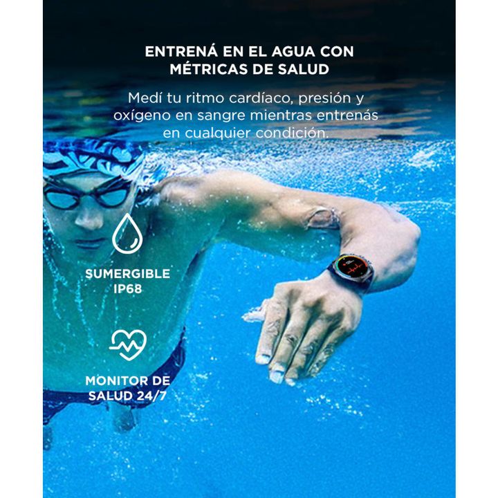 Reloj Smartwatch Gadnic Inteligente Función Llamada Pantalla táctil - Vista 4