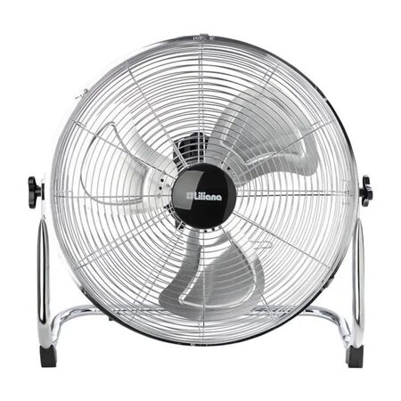 Ventilador Turbo 18" Metalico Reclinable 90w Antideslizante Liliana