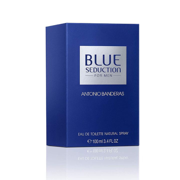 Perfume De Hombre Antonio Banderas Blue Seduction 100 Ml Edt - Vista 3