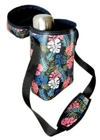 Bolso Matero Neoprene Estampado Floreado - Vista 1