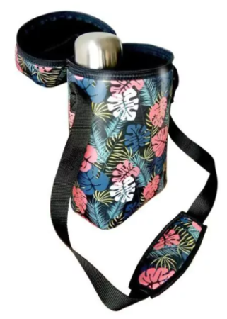 Bolso Matero Neoprene Estampado Floreado