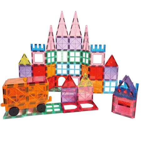Juegos Magnéticos Gadnic Bloques De Construcción Para Niños 100 Piezas 