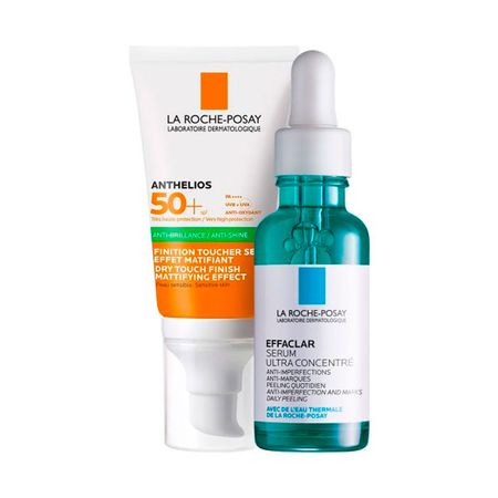 Set Effaclar Antiacne+Anthelios Toque Seco La Roche Posay