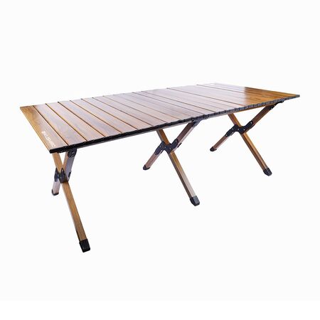 Mesa de Camping Kushiro Enrollable Aluminio
