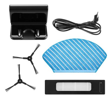 Aspiradora Robot Smart Trapeadora Midea M7 Color Negro