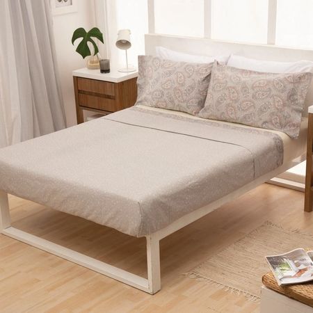 Sábanas Casablanca Dual Duty Con Faja 180 Hilos P|colch 2x2