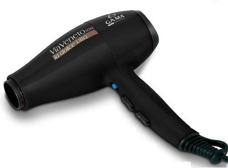 Secador De Pelo Ga.ma Italy Via Veneto Ion 2200w Negro