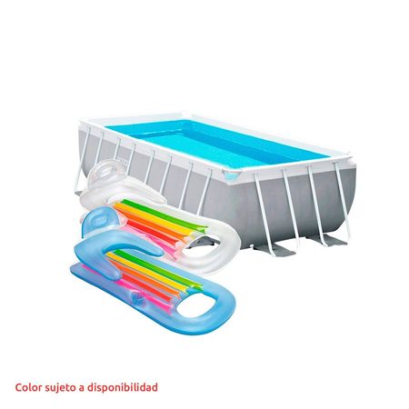 Combo Pileta Estructural Intex 10874L + Colchoneta 160x85cm