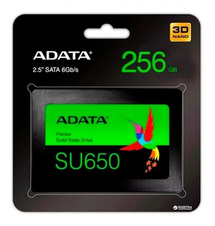 Disco SSD 256GB Adata SU650 SATA