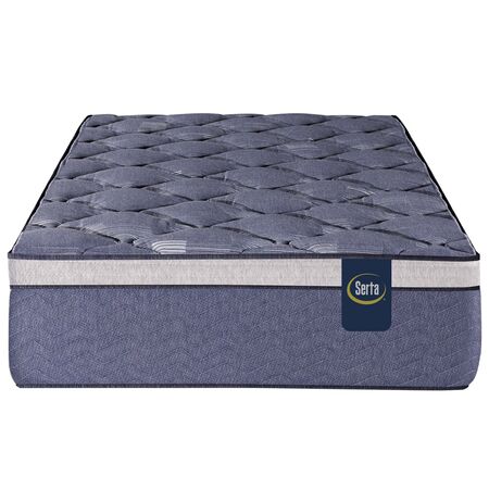 Colchon Serta Kentucky 1 Plaza y Media 100x190x28cm Espuma de Alta Densidad y Europillow Soft