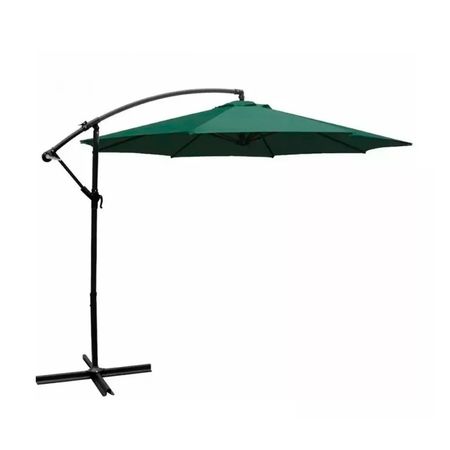 PARASOL GLUCK GK-SL3MB 3 MTS VERDE CON MANIVELA