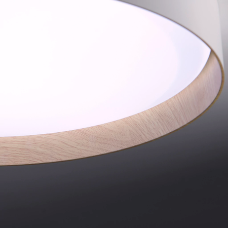 Plafon Circular Led 45w Caramel 50cm Triple Temperatura Blanco Hogar