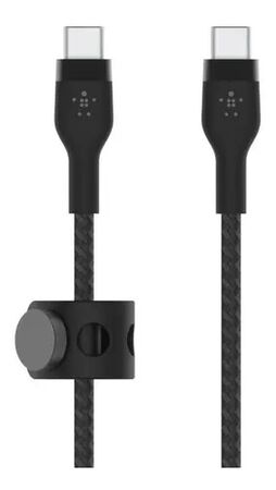 Cable Belkin Pro Flex Usbc A Usbc Con Correa 2m Negro