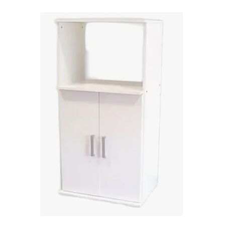 Organizador Para Microondas 2 Puertas Platinum Blanco