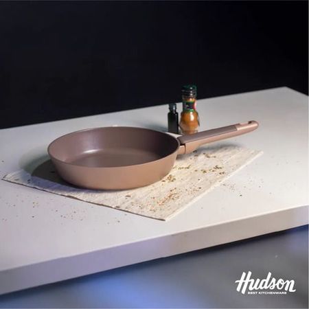 Sartén 26 Cm Aluminio Antiadherente Inducción Gala Hudson Rosa