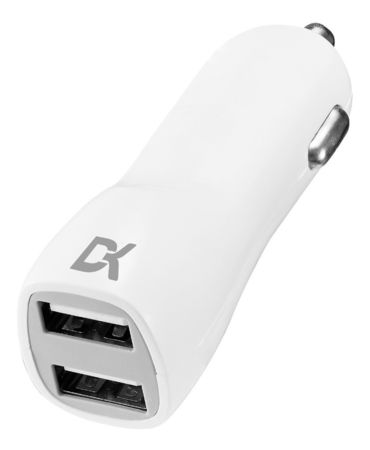 Cargador Dekkin De Auto 2 Puertos Usb Acc-Cc-032