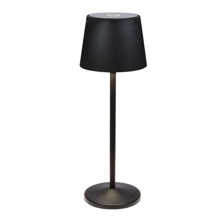 Lámpara USB Recargable LED 2W Aluminio Negro