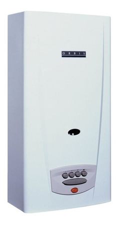 Calefón A Gas Gn Orbis Tradicional 315bbo Blanco