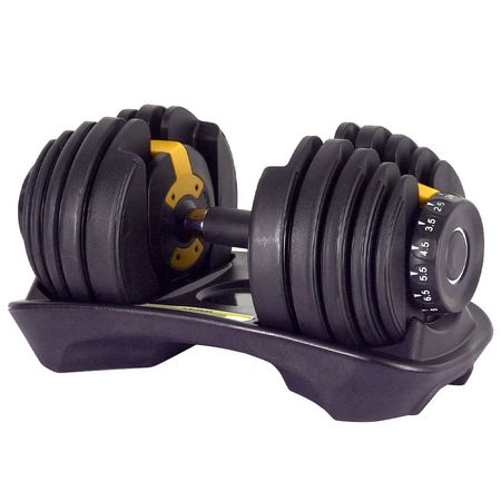 Mancuerna Ajustable Force By Gadnic Pesa 24 kg Peso Regulable